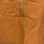 Iris  women’s Rust color stretch Brown Jumpsuit size large Photo 7