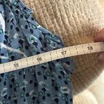 Poupette St. Barth  Blue Patterned Midi Dress Photo 4