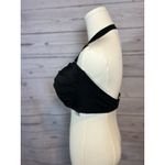 NWT Swimsuits For All Valentine Bandeau Bikini Top Black Ruched Size 18 Photo 1