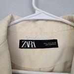 ZARA  Cream Waistcoat with Pleated Hem Photo 5