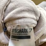 Gymshark Logo Fleece Hoodie Pullover Athletic Raglan Cotton Dusty Pink Small Photo 1