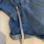 Levi's Levi’s mid length jean shorts Cuffed Light to medium wash Women’s size 30 Photo 9