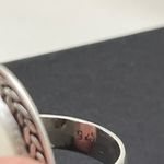 Marquis Smoky Quarts 925 Sterling Silver Ring Size 9 Black Photo 9