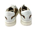 Coconuts by Matisse Coconuts by‎ Matisse Size 8 Sneakers White Leopard Print Lace Up Casual Shoes Photo 3