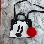Lounge Fly Disney Parks  Peek-a-boo Mickey Crossbody Purse black white collectible Photo 0