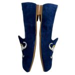 C Wonder Blue suede loafers shoes elephant sz 7 Photo 1