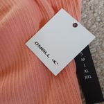 O'Neill  Marta Ruched Stretch Cotton Crop Top Camisole, size Large, NWT Photo 5