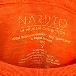 Naruto Bright Orange Graphic Tee Shirt New S Photo 2
