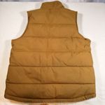 Carhartt Women Montana Reversible Insulated Vest Sherpa Rain Defender Medium Tan Photo 4