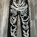 Magalace black satin joggers Photo 3