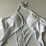 Fabletics NWOT Halah one piece white xl strappy Monokini Photo 3