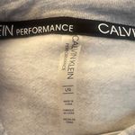 Calvin Klein NWT Calvin‎ Klein Performance Teal Camo Spell Out Grey Hoodie Sz L Photo 5