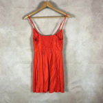 Urban Outfitters  Tie Font Sweetheart Mini Dress Size SMALL Photo 10