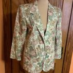 Vtg 80s autumn roses blazer Photo 5