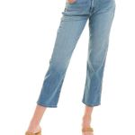 joe's jeans JOE’S • High Rise Straight Crop Jean ankle medium wash Esmaria blue Photo 4