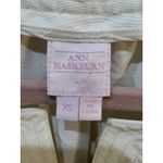 Ann Mashburn trapunto blouson dress size XS 100% Silk Cream Bow Popover Belted Photo 5