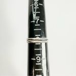 CORAL Pink Scolecite Genuine Stone 925 Sterling Silver Ring White Size 8 Photo 6