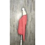 Liz Claiborne  Women's Size Large Pink 1/4 Zip Ribbed‎ Pullover Sweater Photo 5