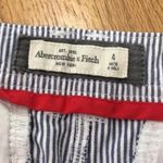 Abercrombie & Fitch Striped Cuffed Shorts Photo 3