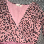 Peach Love California Peach love pink cheetah bodysuit Photo 3