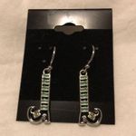 Halloween Witch Legs Earrings Jewelry Black Green Photo 9