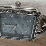 Kessaris Ladies Watch Crystal Embellishments Pearl Dial Stainless Chain Bracelet Photo 3