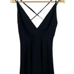 Tobi  Women’s Strappy Back Skater Mini Dress in Black Size S Photo 1