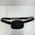 Lululemon Everywhere Belt Bum Bag 1L Black Crossbody Waist Fanny Pack Spellout Photo 9