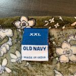 Old Navy  XXL Dress Floral Print Long Sleeve Boho‎ Green Casual Women's Photo 2