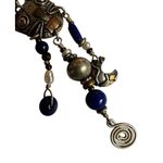 Vintage Sterling Silver Kitty Cat Chandelier Earrings Photo 9