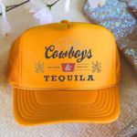 Cowboys And Tequila Trucker Hat Photo 0