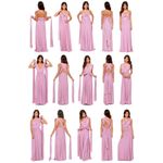 Lulus Lulu’s • Always Stunning Convertible Maxi Dress navy blue multi way bridesmaid Photo 12