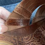 Ariat Womens COSTA Chill Shoes 6.5B Slide Sandals Tan Brown Leather Open Toe Photo 11