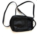 Aimee Kestenberg Amiee Kestenberg Tamitha Zip Front Pebbled Black Genuine Leather Backpack Purse Photo 4