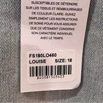 SLINK Jeans Louise High Rise Distressed Crop Straight Leg Jeans Plus Size 18 Blue Photo 9