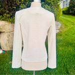 Calvin Klein White Soft Ribbed Jacket Photo 7