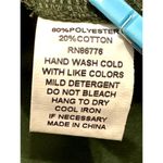 209 WST 38th Med Olive Green Camo Textured Thick Cozy Pencil Skirt Full Back Zip Size 6 Photo 9