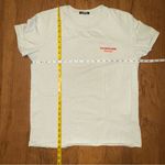 Talentless  Let the Lord Be With You Puff Paint T Shirt Short Sleeve White Large Photo 4