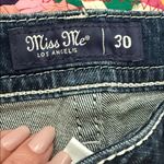 Miss Me NWT  Mid Rise Wide Blue Wash Denim Jeans Photo 2