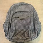 Vera Bradley Vera Bradley Denim Gray Quilted Campus Backpack Book Bag Travel Photo 0