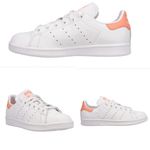 Adidas Stan Smith Sneakers white and coral/peach women’s 5.5 Sneaker NWT Photo 1