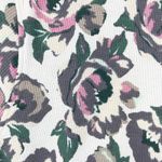 Lane Bryant  Thermal Waffle Top Plus Size 26/28 Floral Cottage Outdoor Feminine Photo 3