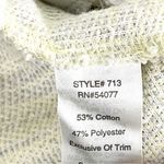 CAbi One Fine Day Lemon Zest Tweed Single Buttoned Blazer Style 713, Size 8 Photo 3