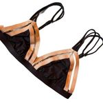 Beach Bunny  Sheer Addiction Bikini Top Black Photo 0