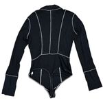 Free People  To The Run Ribbed Bodysuit Photo 3