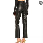 Pistola  Cassie wide leg flare faux leather pants black Photo 1