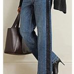 Stylewe wide leg urban color block jeans size small 4 Photo 9