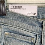 joe's jeans NWT The Scout Mid Rise Slim Boyfriend Jeans Light Wash Photo 8