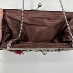 Unbranded Brown Beaded Sequin Crossbody Bag Silver Boho Purse Photo 6