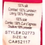 Funktional Dress Silk Lambskin Leather Black Pink Sleeveless Y2K Women's Medium Photo 7